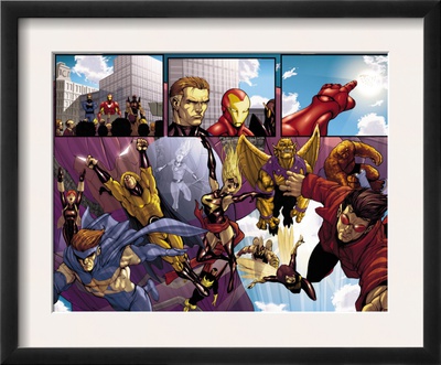 Avengers: The Initiative #8 Group: Sentry by Stefano Caselli Pricing Limited Edition Print image