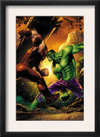 Marvel Adventures Hulk #10 Cover: Hulk And Juggernaut by Sean Murphy Pricing Limited Edition Print image