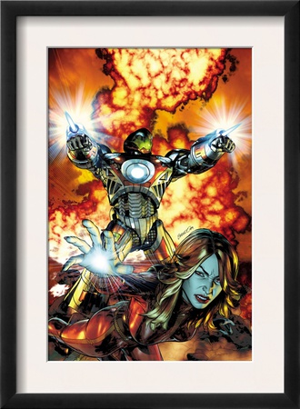 Ultimate Comics Armor Wars #2 Cover: Iron Man, Hammer And Justine by Brandon Peterson Pricing Limited Edition Print image