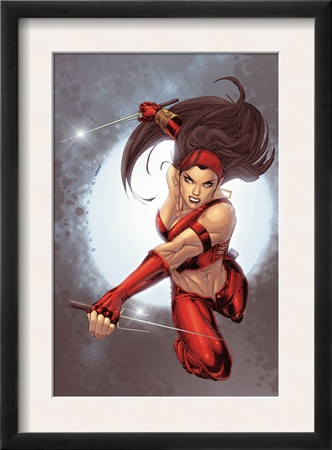 Ultimate Elektra #5 Cover: Elektra by Salvador Larroca Pricing Limited Edition Print image