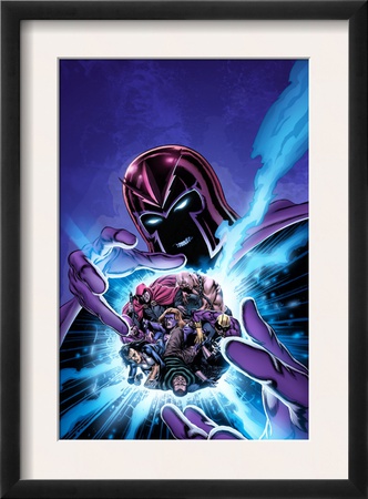 House Of M: Masters Of Evil #4 Cover: Magneto by Mike Perkins Pricing Limited Edition Print image