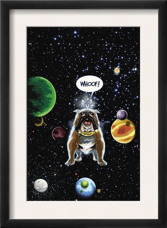 Lockjaw And The Pet Avengers #4 Cover: Lockjaw by Karl Kerschl Pricing Limited Edition Print image