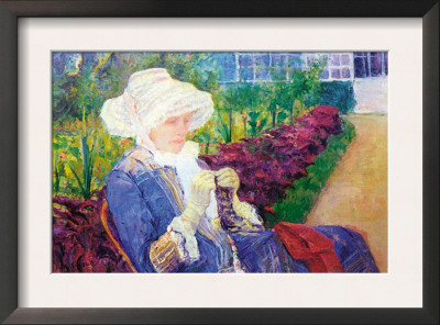 Lydia In The Garden Of Marly by Mary Cassatt Pricing Limited Edition Print image