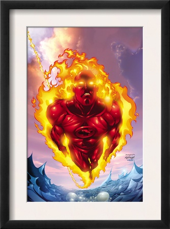 Human Torch #11 Cover: Human Torch by Howard Porter Pricing Limited Edition Print image