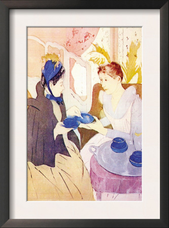 Tea In The Afternoon by Mary Cassatt Pricing Limited Edition Print image