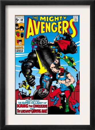Avengers #69 Cover: Kang by Sal Buscema Pricing Limited Edition Print image