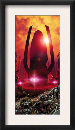 Ultimate Extinction #1 Cover: Galactus by Brandon Peterson Pricing Limited Edition Print image
