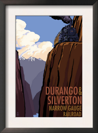 Durango And Silverton Narrow Gauge Railroad, C.2009 by Lantern Press Pricing Limited Edition Print image