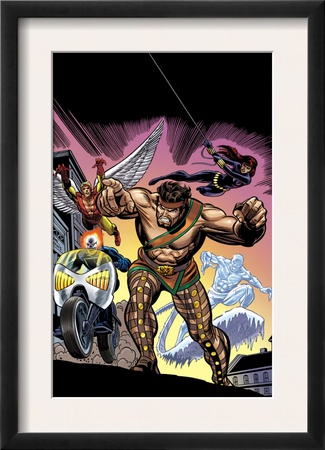 The Official Handbook Of The Marvel Universe Teams 2005 Group: Hercules by Gil Kane Pricing Limited Edition Print image