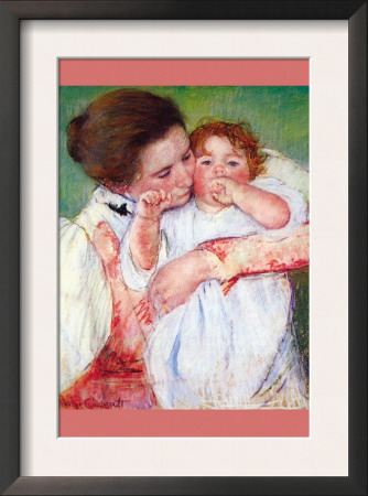 Anne Klein, From The Mother Embraces by Mary Cassatt Pricing Limited Edition Print image