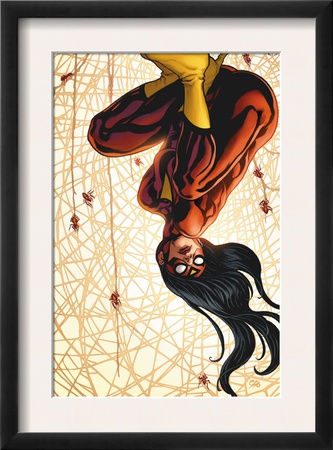 The New Avengers #15 Cover: Spider Woman by Frank Cho Pricing Limited Edition Print image