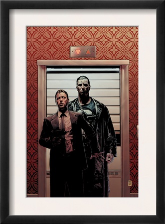 Punisher #4 Cover: Punisher Charging by Tim Bradstreet Pricing Limited Edition Print image