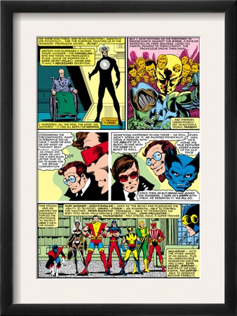 Uncanny X-Men #138 Group: Havok by John Byrne Pricing Limited Edition Print image