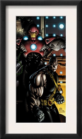 Ultimate War #3 Cover: Iron Man And Colossus by Chris Bachalo Pricing Limited Edition Print image