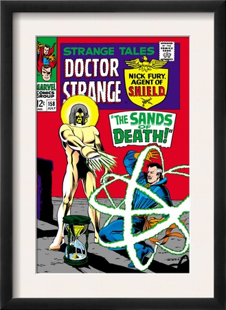 Strange Tales #158 Cover: Dr. Strange And Living Tribunal by Marie Severin Pricing Limited Edition Print image