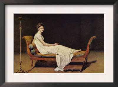 Portrait Of Madame R?Mier by Jacques-Louis David Pricing Limited Edition Print image