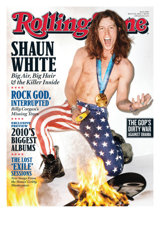 Shaun White, Rolling Stone No. 1100, March 18, 2010 by Richardson Terry Pricing Limited Edition Print image