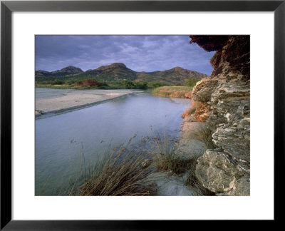 Estuary Of Fango River, La Corse, France by Olaf Broders Pricing Limited Edition Print image