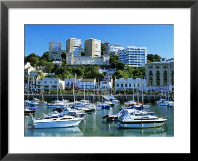 Torquay Harbour, England by Geoff Kidd Pricing Limited Edition Print image