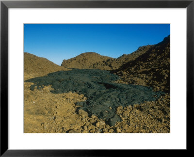 Lava Flow, Santiago, Galapagos Islands by Mary Plage Pricing Limited Edition Print image