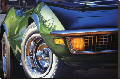 Corvette 1970 In St. Louis by Graham Reynold Pricing Limited Edition Print image