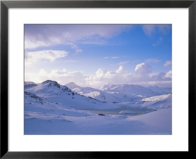 Mountains In Winter, Ross-Shire by Iain Sarjeant Pricing Limited Edition Print image