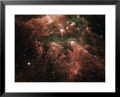 The South Pillar Region Of The Star-Forming Region Called The Carina Nebula by Stocktrek Images Pricing Limited Edition Print image
