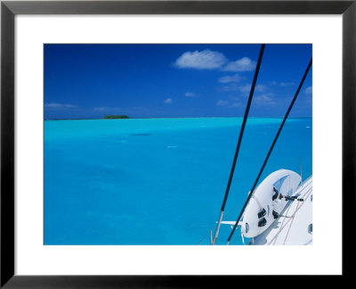 On Board 'Milena I', Lagoon 570, Society Islands Archipelago, French Polynesia by Bruno Barbier Pricing Limited Edition Print image