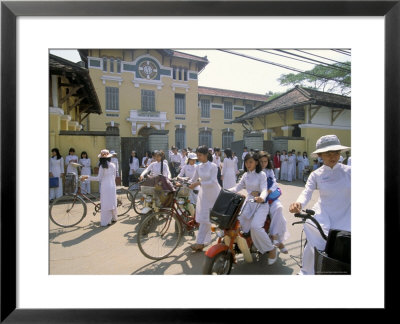 Nguen Thi Minh Khai High School, Ho Chi Minh City (Saigon), Vietnam, Indochina, Southeast Asia by Alain Evrard Pricing Limited Edition Print image