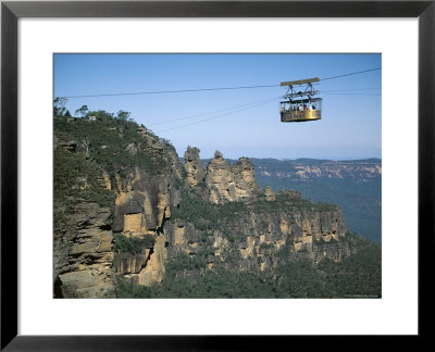 The Three Sisters And Scenic Skyway, Katoomba, The Blue Mountains, New South Wales (N.S.W.) by Gavin Hellier Pricing Limited Edition Print image
