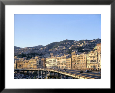 Port, Genoa (Genova), Liguria, Italy, Mediterranean by Oliviero Olivieri Pricing Limited Edition Print image