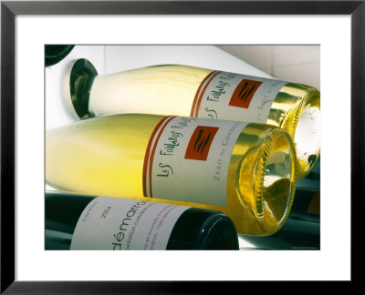 Bottles Of Les Foulards Rouges, Lavinia Wine Shop, Paris, France by Per Karlsson Pricing Limited Edition Print image
