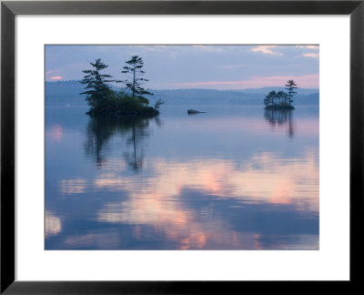 Dawn On Lake Winnepesauke, Moultonboro Neck, Moultonboro, New Hampshire, Usa by Jerry & Marcy Monkman Pricing Limited Edition Print image