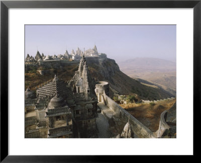 Jain Holy Hill And Temple Complex, Mount Girnar, Junagadh (Junagarh), Gujarat, India by John Henry Claude Wilson Pricing Limited Edition Print image