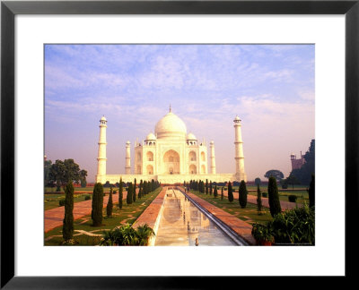 Taj Mahal, Agra, India by Bill Bachmann Pricing Limited Edition Print image