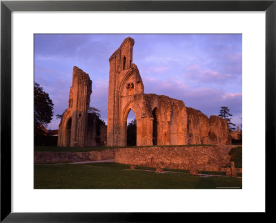 Glastonbury Abbey, England by Nik Wheeler Pricing Limited Edition Print image
