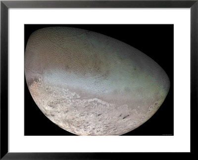 Triton, The Largest Moon Of Planet Neptune by Stocktrek Images Pricing Limited Edition Print image