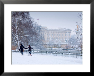 St James Park And Buckingham Palace, London, England, Uk by Alan Copson Pricing Limited Edition Print image