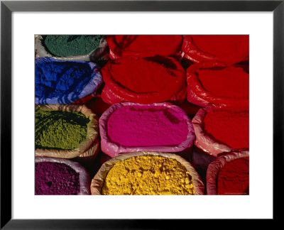 Textile Dyes, Kathmandu, Nepal, Asia by Gavin Hellier Pricing Limited Edition Print image