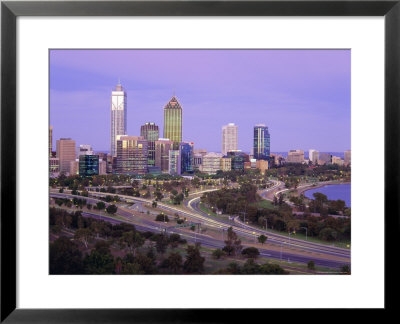 The City Skyline From Kings Park, Perth, Western Australia, Australia by Gavin Hellier Pricing Limited Edition Print image