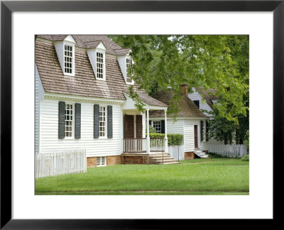 House In Nicholson Street, Dating From Colonial Times, Williamsburg, Virginia, Usa by Pearl Bucknell Pricing Limited Edition Print image