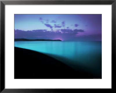 Glowing Turquoise Blue Waters by Jan Lakey Pricing Limited Edition Print image