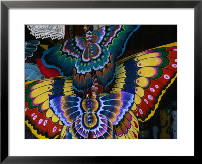 Hand-Crafted Butterfly Kites For Sale, Gianyar, Indonesia by Paul Beinssen Pricing Limited Edition Print image