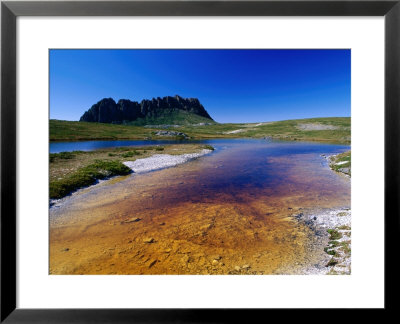 The Overland Track And Cradle Mountain From Kathleens Pool, Tasmania, Australia by Grant Dixon Pricing Limited Edition Print image