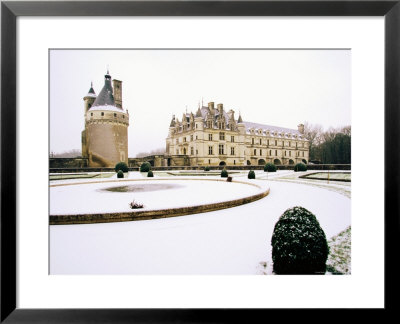 Chateau De Chenonceau Under Snow by Greg Gawlowski Pricing Limited Edition Print image