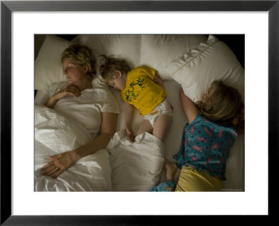 Family Sleeps In A Hotel, Lincoln, Nebraska by Joel Sartore Pricing Limited Edition Print image