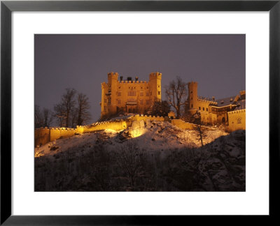 Hohenschwangau, The Summer Palace Of The Wittelsbach Royal Family, Fussen, Germany by Melissa Farlow Pricing Limited Edition Print image