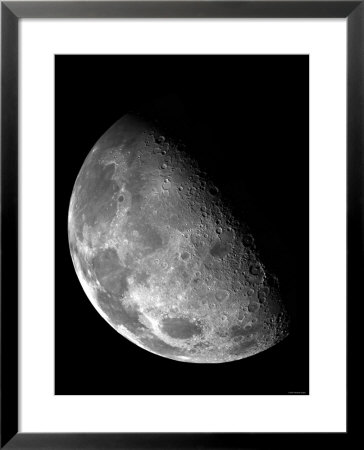 View Of The Moon's North Pole by Stocktrek Images Pricing Limited Edition Print image