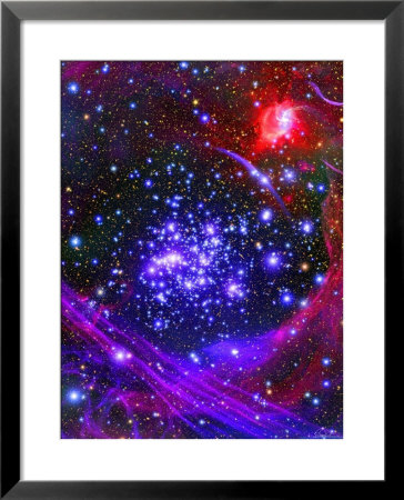 The Arches Star Cluster From Deep Inside The Hub Of Our Milky Way Galaxy by Stocktrek Images Pricing Limited Edition Print image