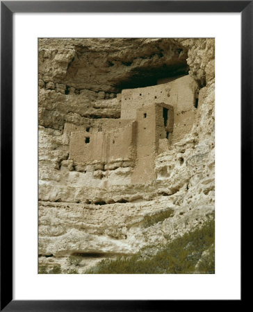 Pueblo Indian Montezuma Castle Dating From 1100-1400 Ad, Sinagua, Arizona, Usa by Walter Rawlings Pricing Limited Edition Print image